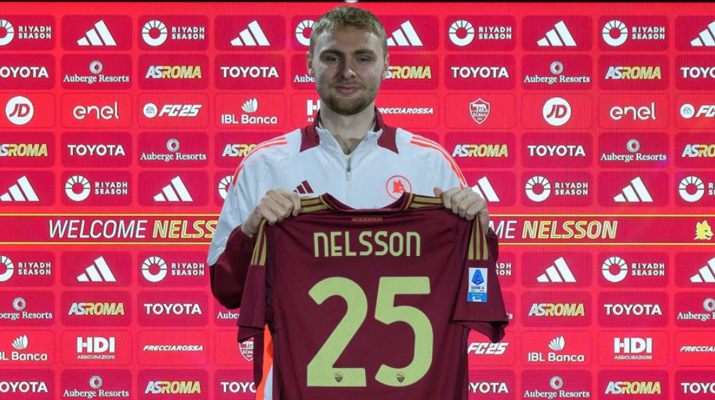 OFFICIAL: Roma reinforce their defence with Victor Nelsson