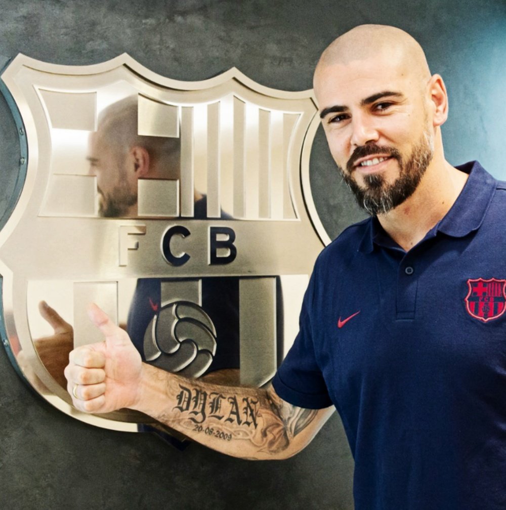Valdés é o novo treinador do Juvenil A do Barcelona. FCBarcelona