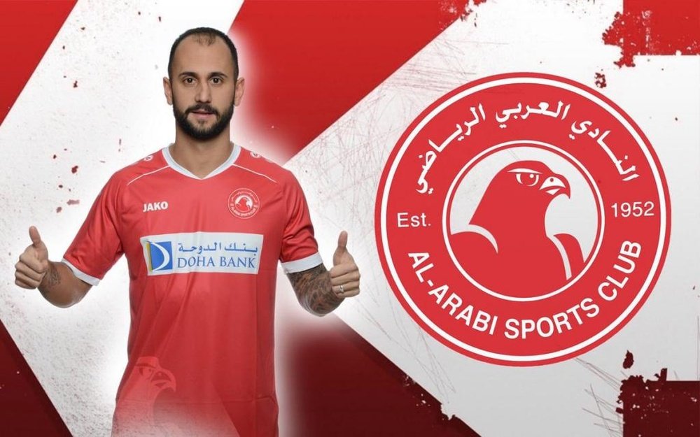 Víctor Vázquez, nuevo jugador del Al Arabi SC. Al Arabi SC.