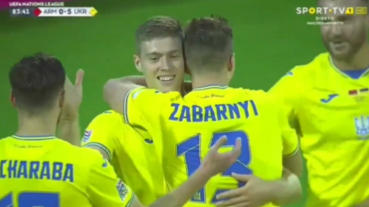 Ucrania golea en Armenia y oposita para rodearse de los grandes