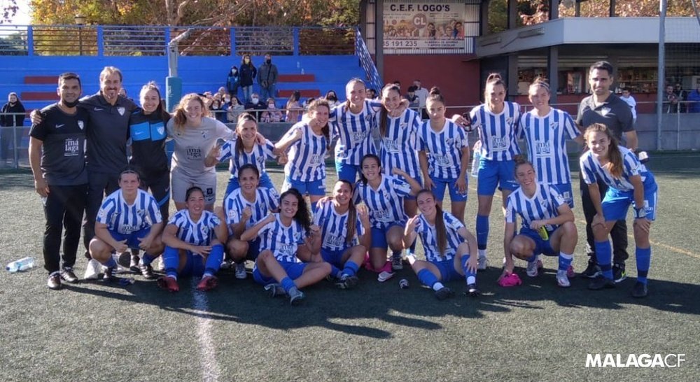 El Málaga Femenino se impuso al Extremadura por 3-1. Twitter/MalagaCFemenino