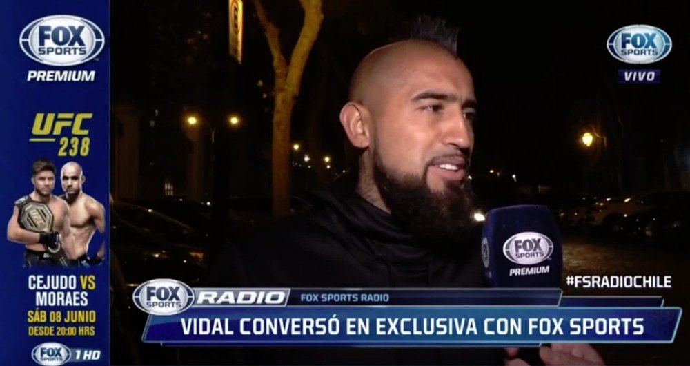 Vidal no se muerde la lengua y mostró sus preferencias en materia de fichajes. Captura/FOXSports