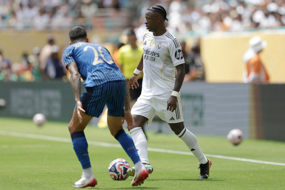 Vinicius vuelve a sus raíces. EFE/Andre Coelho