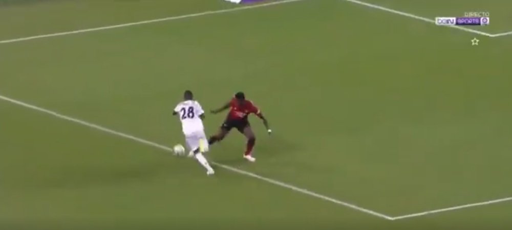 Vinícius ya demuestra su clase en el Madrid. Captura/beINSports