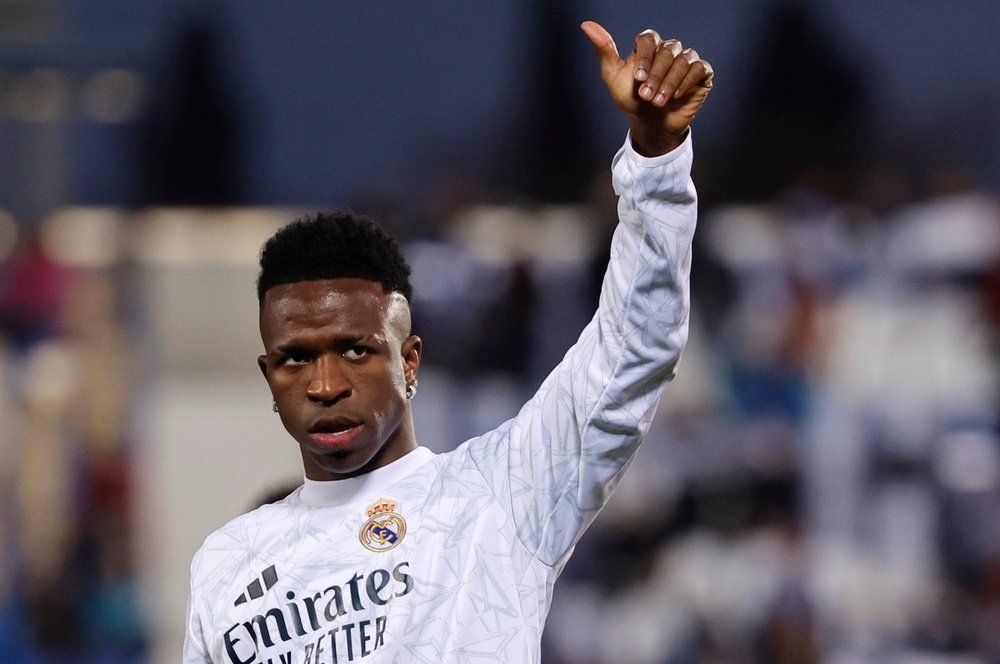 Vinicius scored three goals in Madrid's two La Liga games in November. EFE