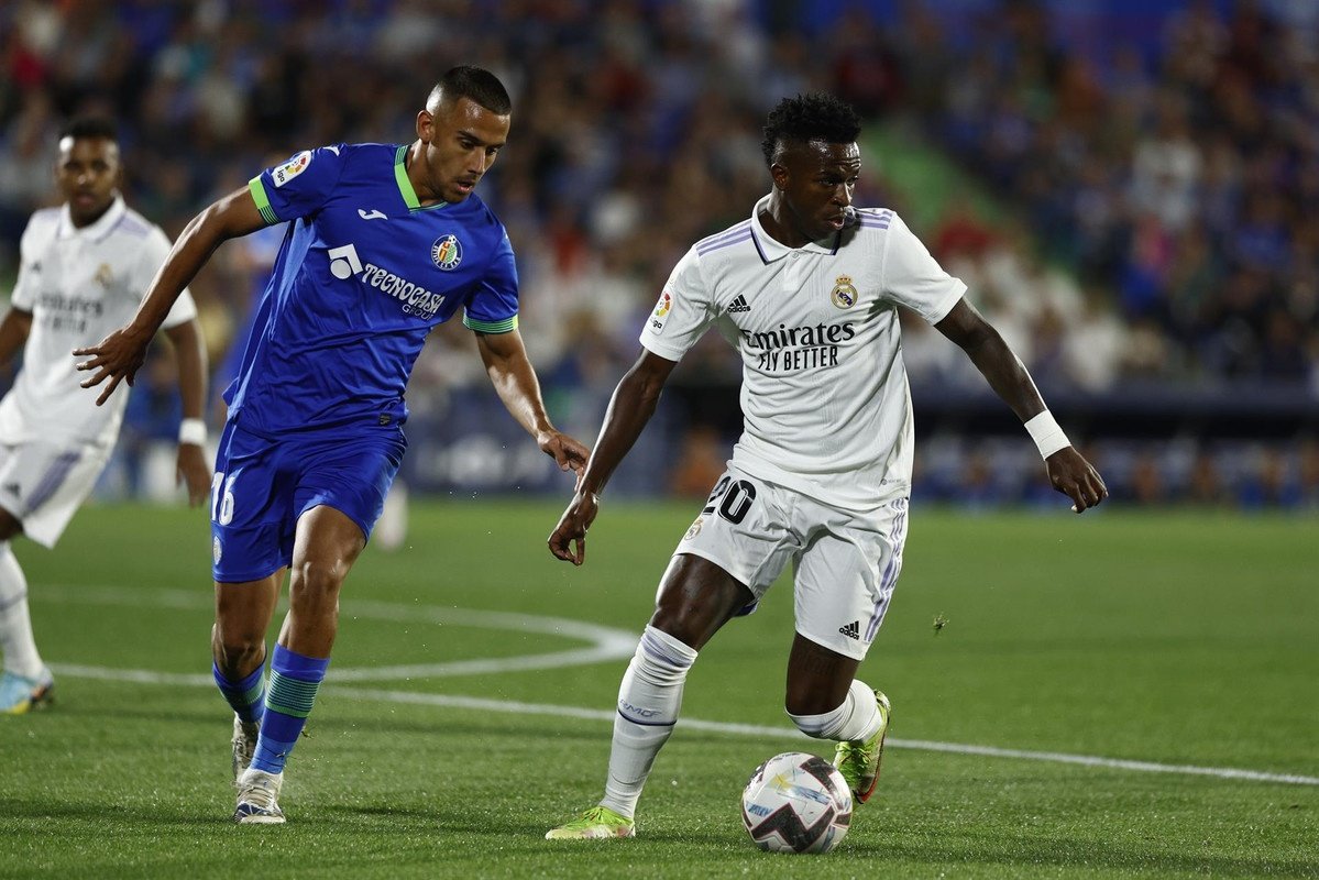 El Getafe perdió 0-1 ante el Real Madrid. EFE