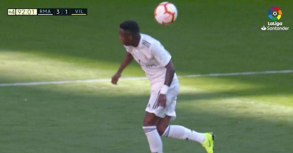 Vinicius no buscó el recurso, pero le salió a la perfección. LaLiga