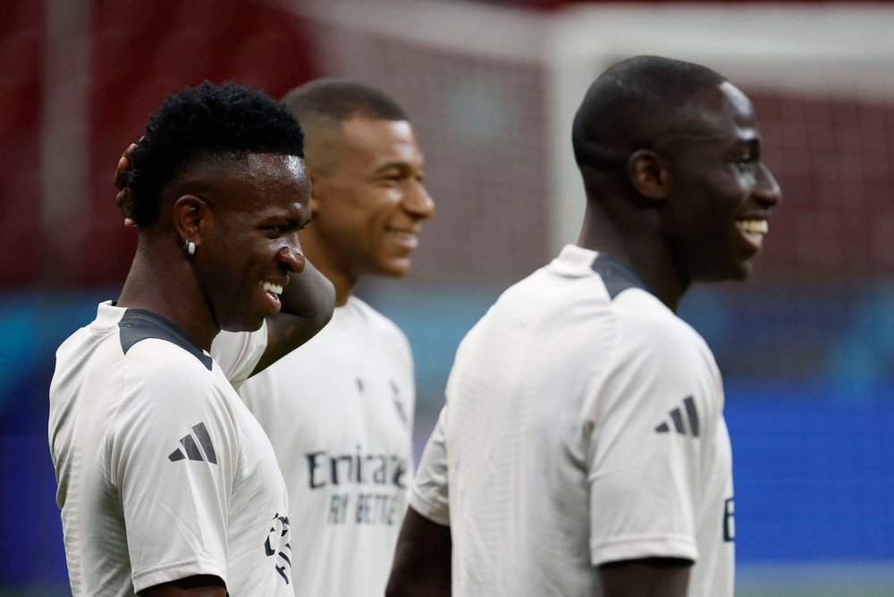 Mendy was suspended against Real Valladolid. EFE