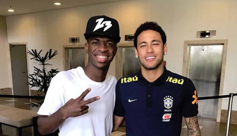 Serginho ve a Vinicius llegando al nivel de Neymar. ViniciusJunior