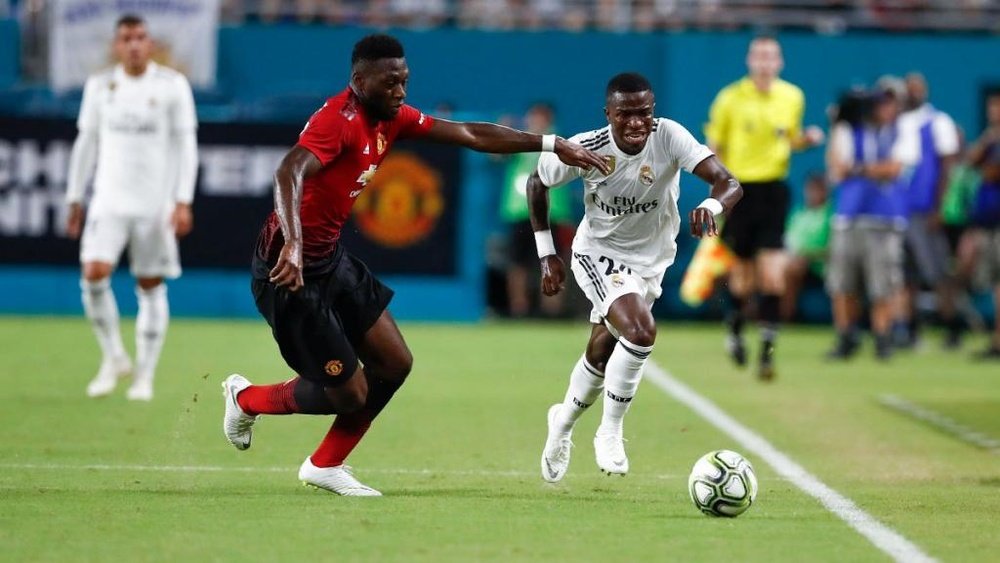 Vinicius Jr made a strong debut but came under fire for his diving antics. RealMadrid