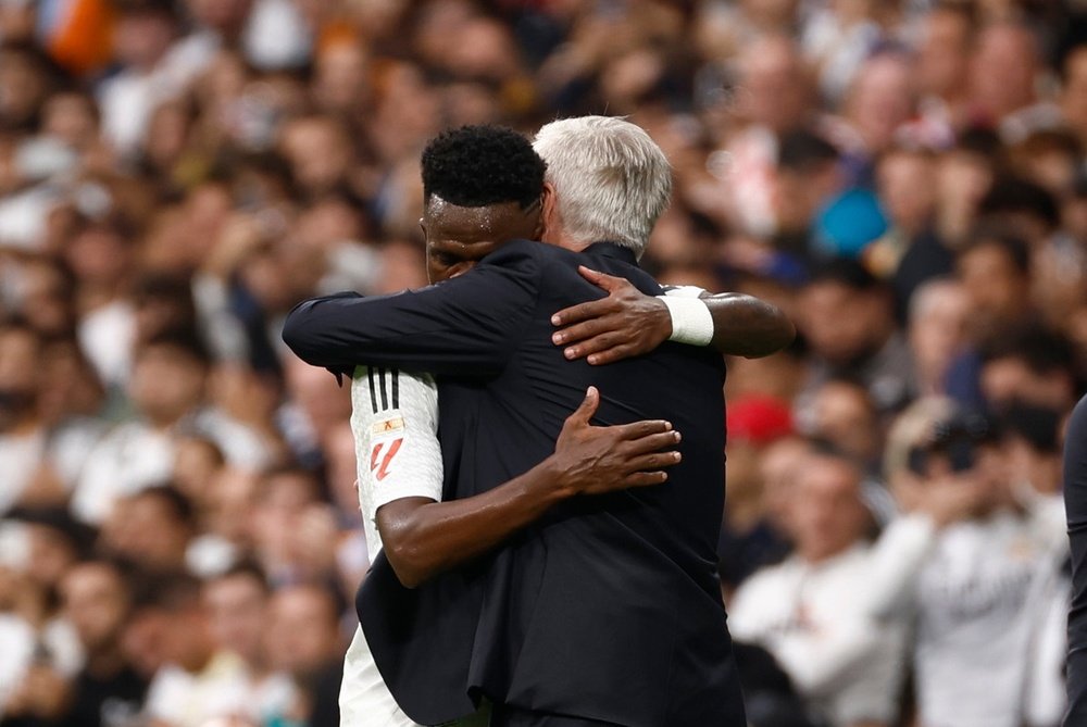 Vinicius will continue to work with Ancelotti at Brazil. EFE