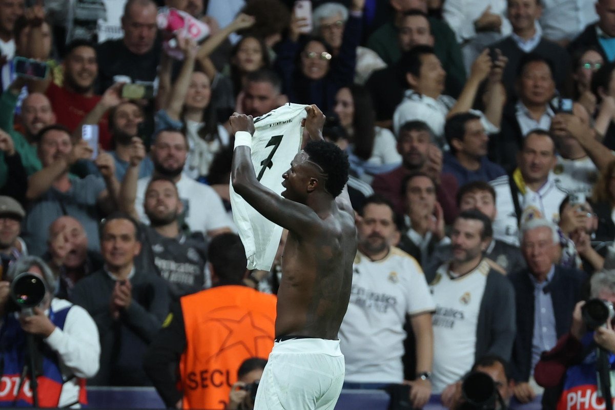 Vinicius Jr has 35 G/A in the Champions League sincd 2021. EFE