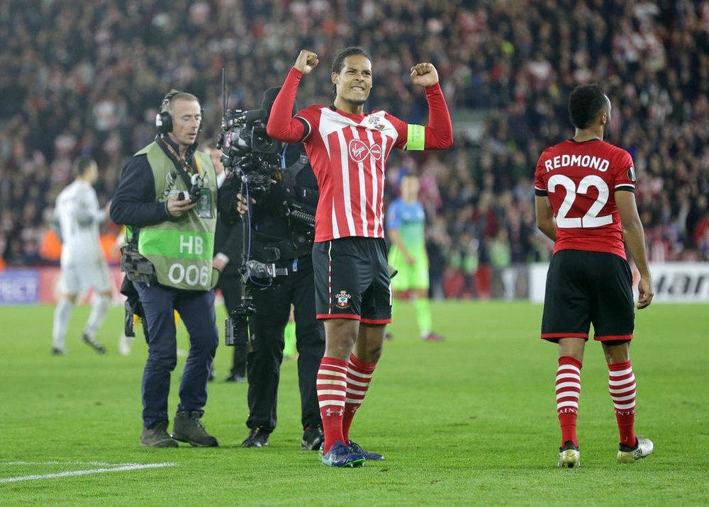 Liverpool had been accused of tapping up Van Dijk. SouthamptonFC