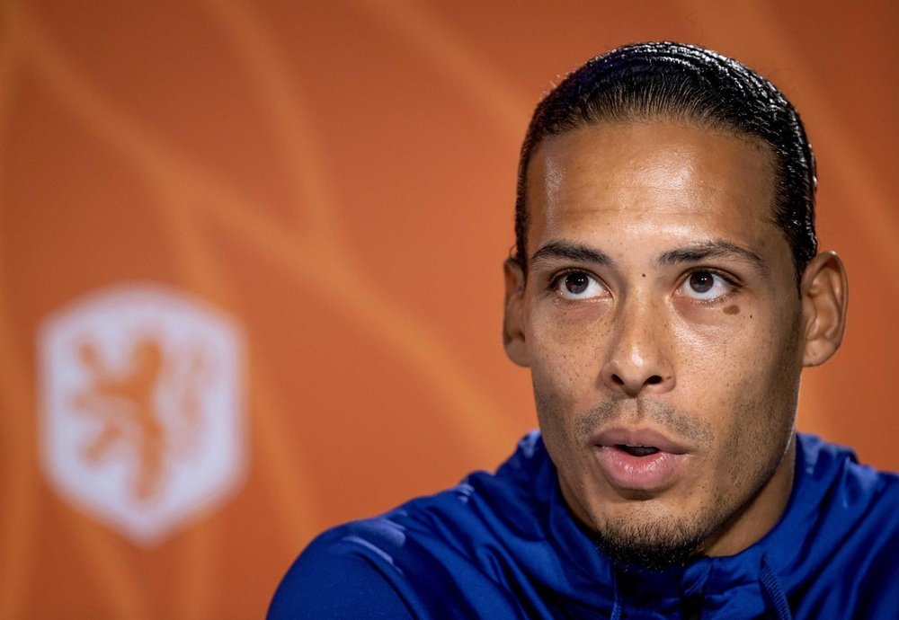 Virgil van Dijk pas satisfait malgré la qualification. efe