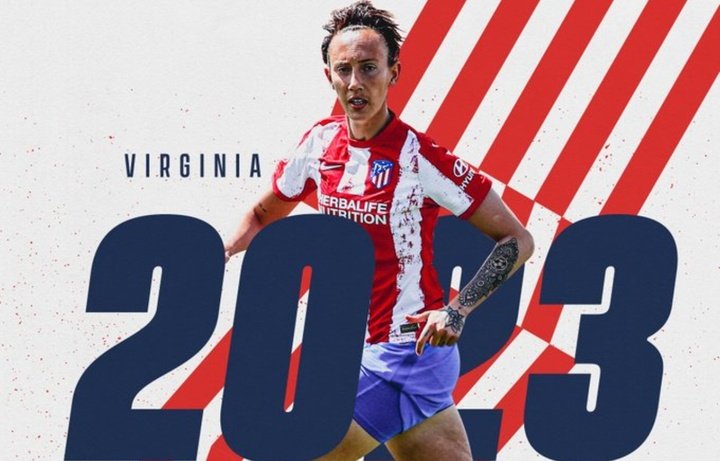 Virginia Torrecilla renueva con el Atlético hasta 2023