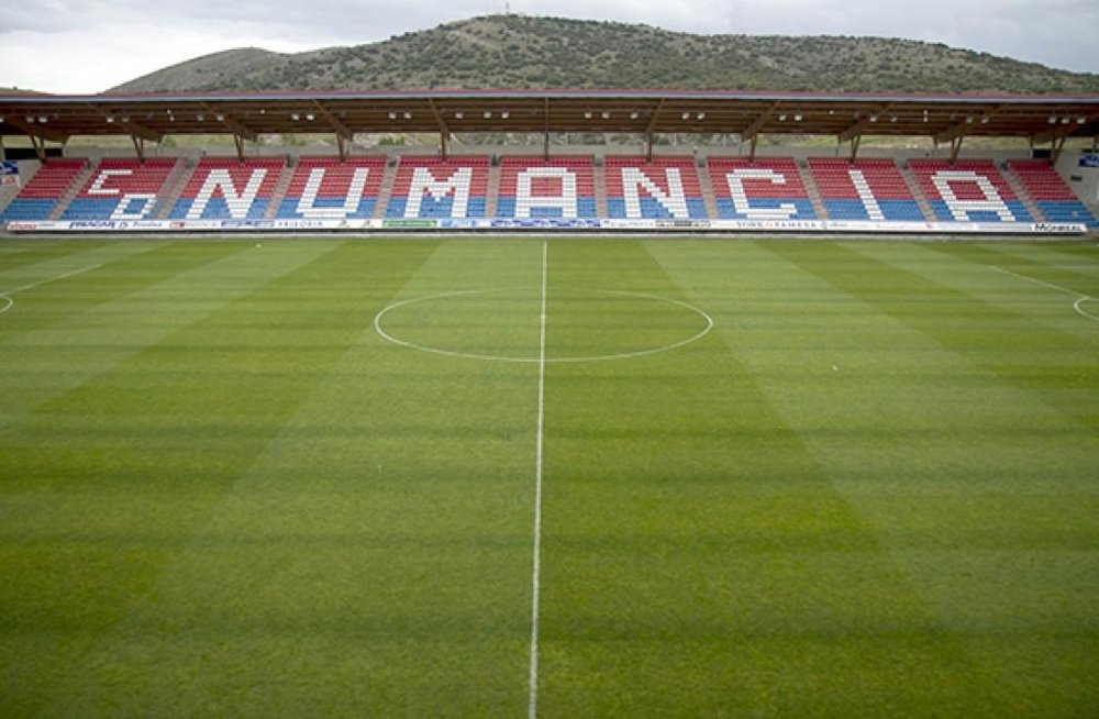Los Pajaritos acogerá mñana el choque entre el Numancia y el UCAM Murcia. CDNumancia