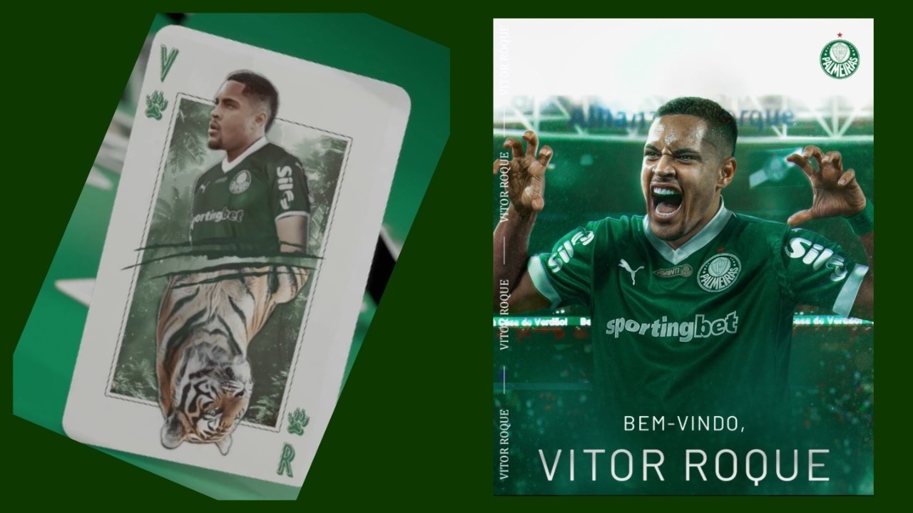 Vitor Roque vuelve año y medio después a su país. Palmeiras