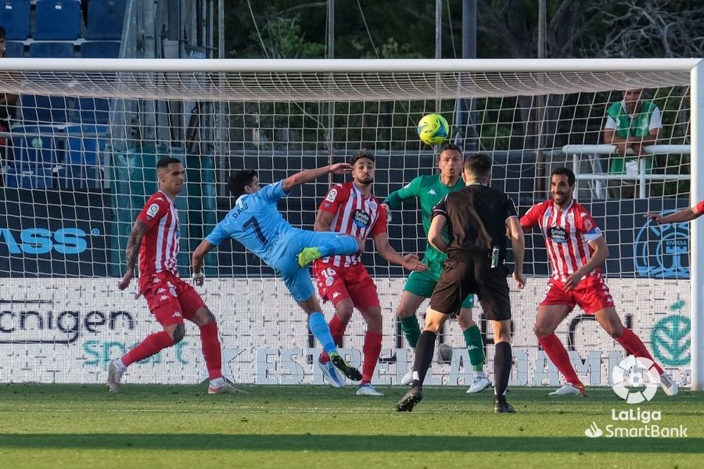 El Lugo apunta hacia la salvación de punto en punto. LaLiga