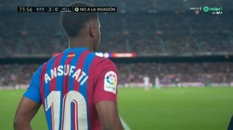 Barca smiles: Ansu Fati lower back to play one hundred days later