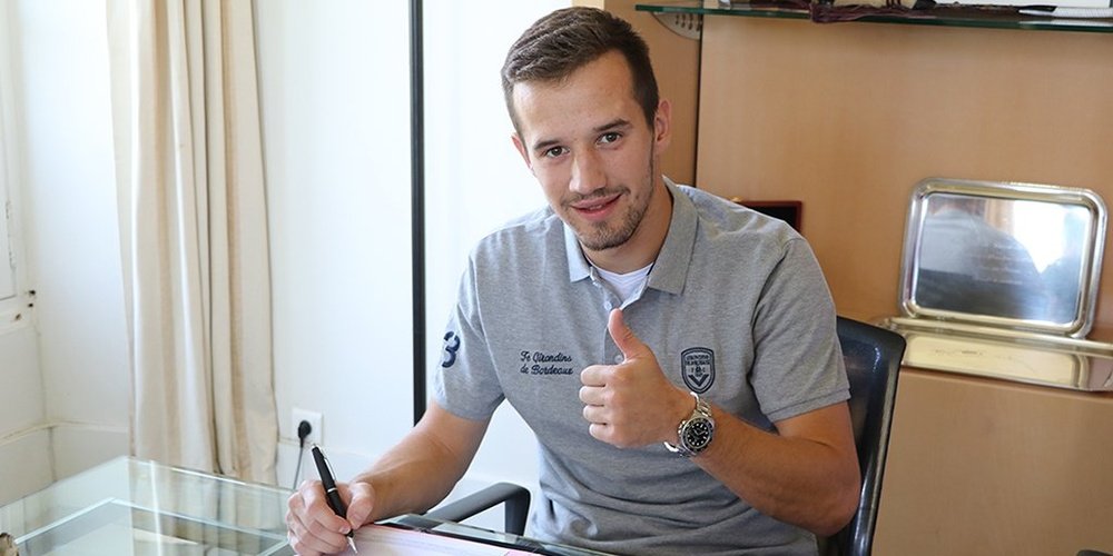 Vukasin Jovanovic rejoint Bordeaux pour quatre ans. GirondinsBordeaux