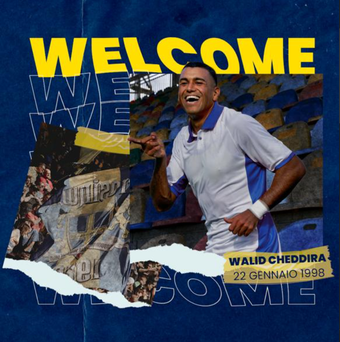 Walid Cheddira sbarca in Serie A. L'attaccante marocchino si trasferisce a titolo definitivo al Napoli e viene girato in prestito al Frosinone fino al termine della stagione.