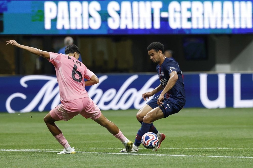 Zaire-Emery hailed Real Madrid's squad ahead of the clash against them. EFE