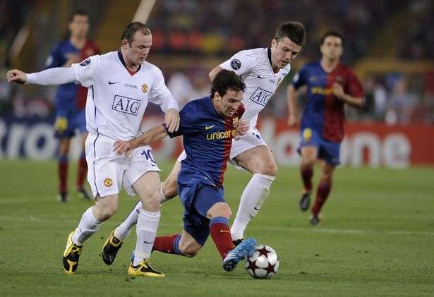 Messi jugó una final con Cristiano