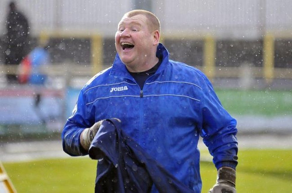 After back-up keeper Wayne Shaw left Sutton United, they ran out of men to play in goal. AFP