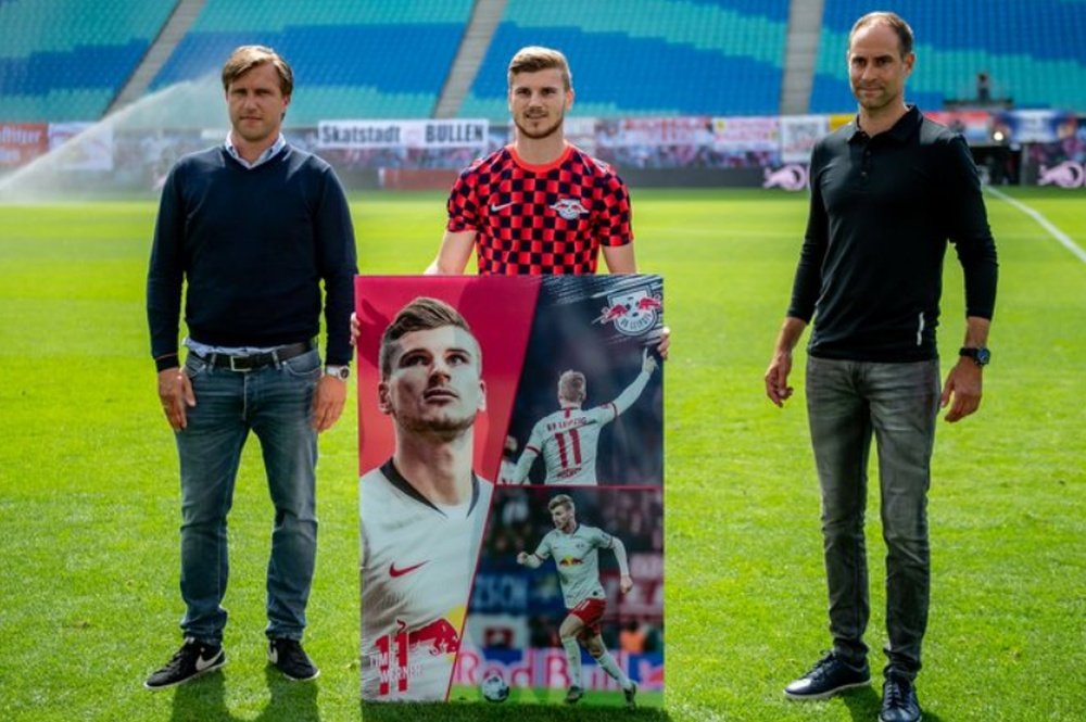 Leipzig fait ses adieux à Timo Werner. Twitter/RBLeipzig