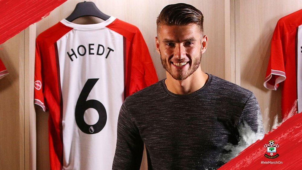 Hoedt, novo jogador do Southampton. SouthamptonFC