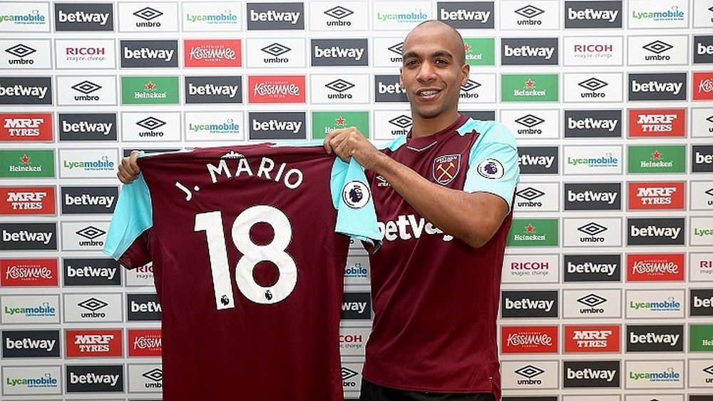 Mario has joined the 'Hammers' on loan until the end of the season. WestHamUtd