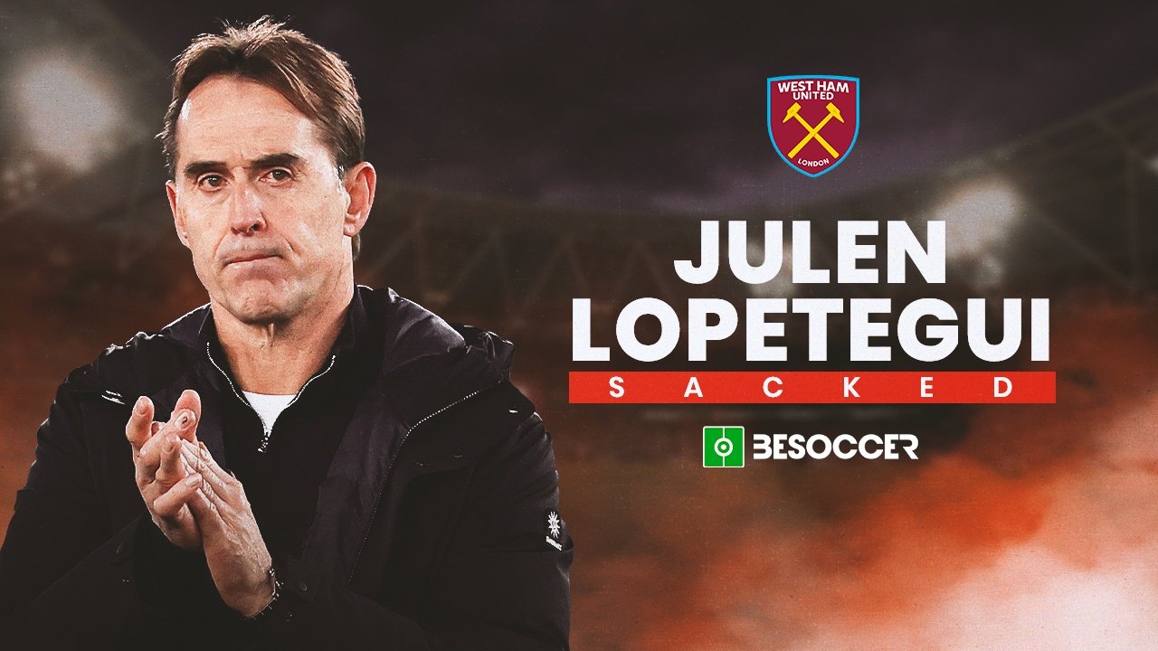 West Ham officially terminated Julen Lopetegui's contract. BeSoccer