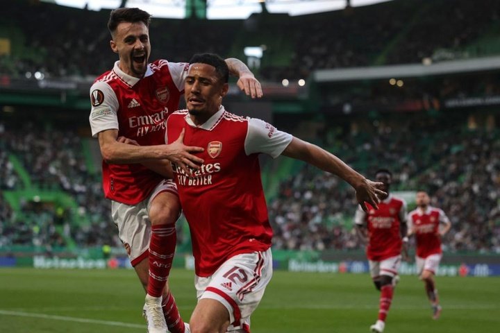 Arsenal held to draw by Sporting, all to be decided at Emirates Stadium