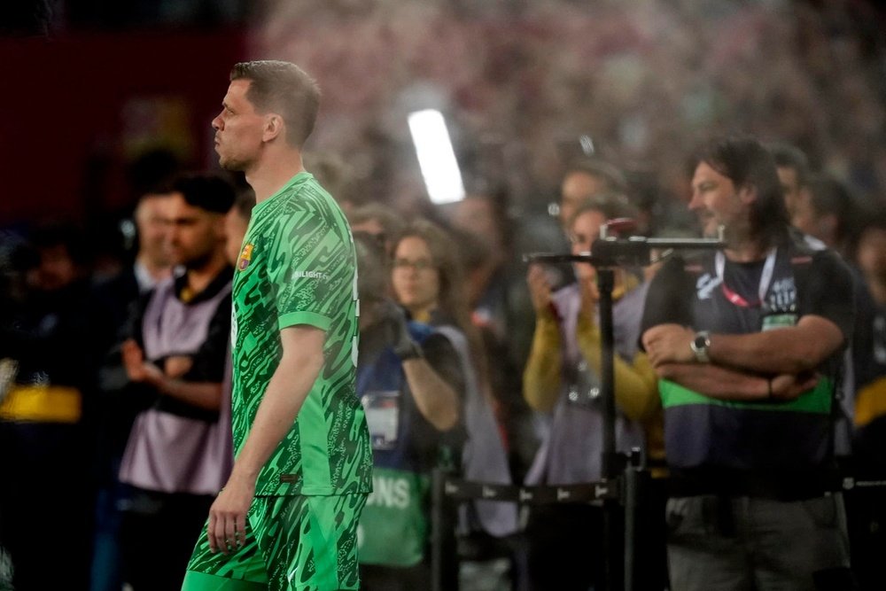 Wojciech Szczesny en plein doute. EFE
