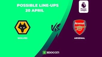 Wolves v Arsenal, 2023/2024 Premier League, matchday 34, 20/04/24, possible lineups. BeSoccer