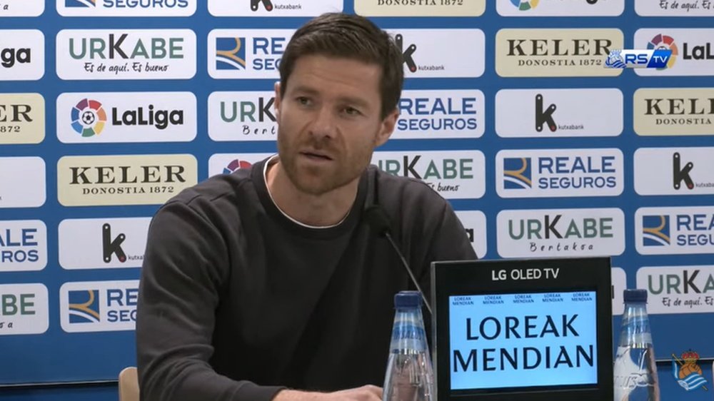 Xabi Alonso lamentó la falta de contundencia de sus jugadores. YouTube/RealSociedadTV