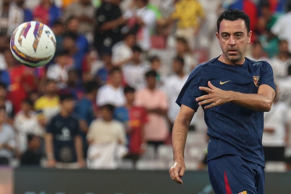 Xavi Hernandez ended his time at Barcelona in the 2023/24 season. EFE