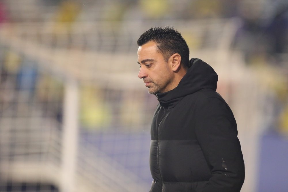 Xavi fielded a much-changed starting XI against America. EFE