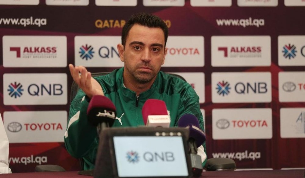 Xavi Hernández racconta la trattativa con il Barcellona. Twitter/AlSaddSC