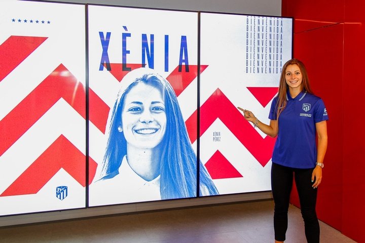 Xènia Pérez, terceira contratação do Atleti