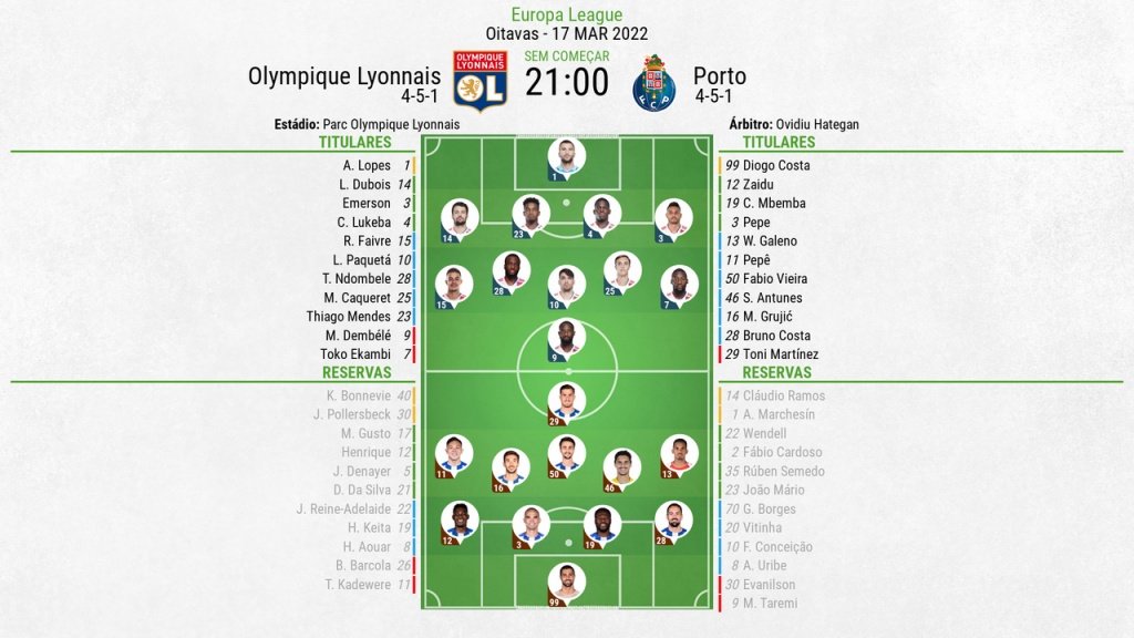 FC Porto 5 - 3 Lyon, jogo de apresentação