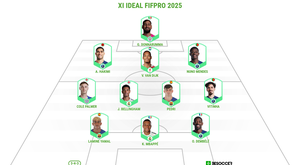 El XI ideal de la 2024-25 para los futbolistas