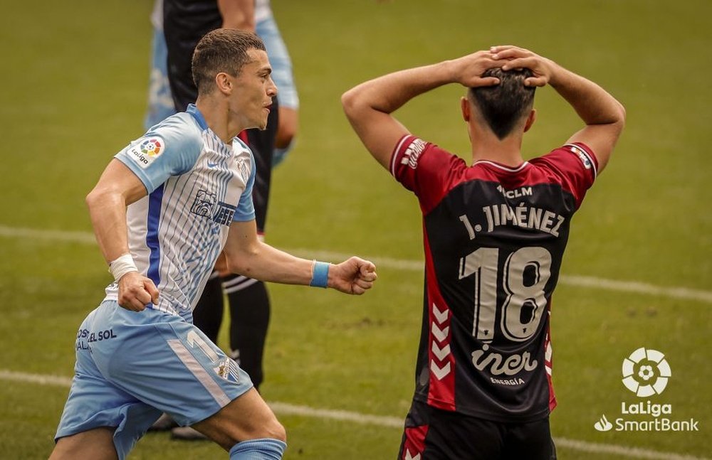 Victoria blanquiazul en La Rosaleda. LaLiga
