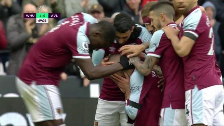 Yarmolenko scores with emotional celebration on West Ham return