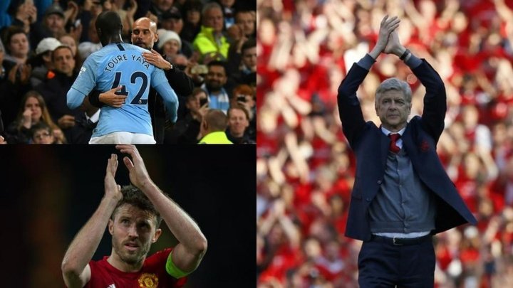 The 7 big farewells in the Premier League