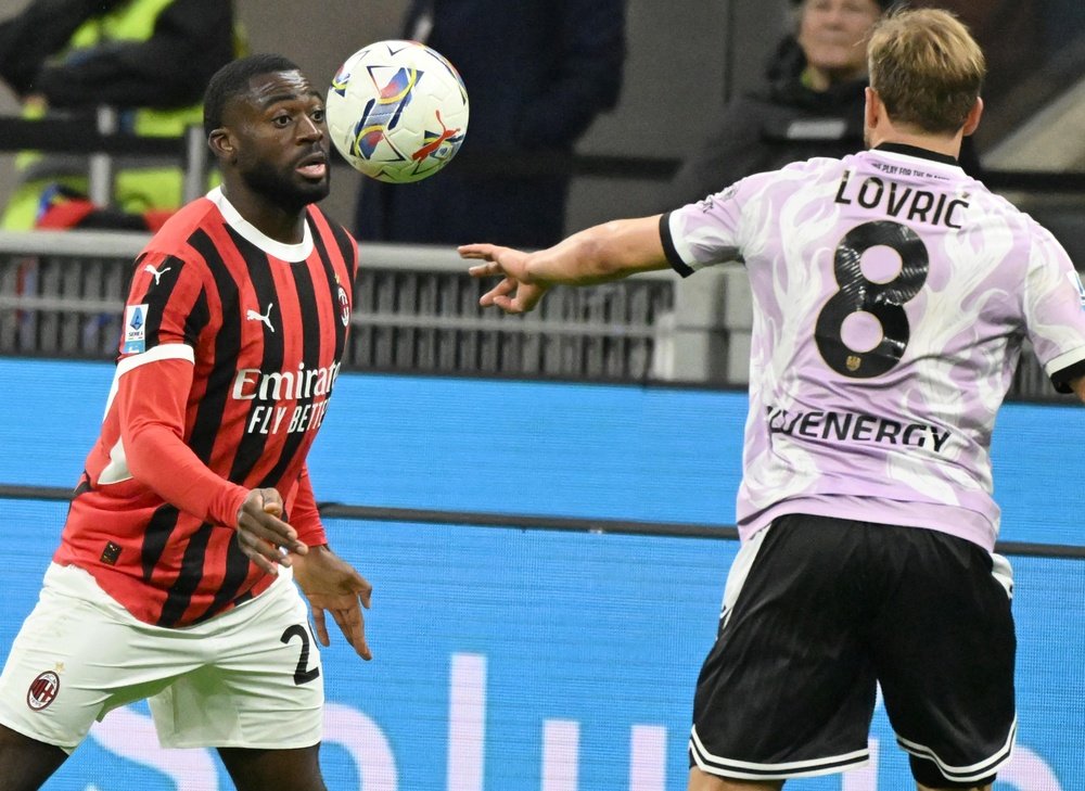 Le probabili formazioni di Udinese-Milan. EFE