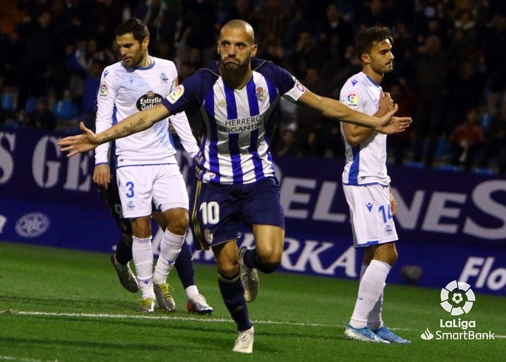 Yuri ya es el máximo goleador de la Ponfe en toda su historia. LaLiga