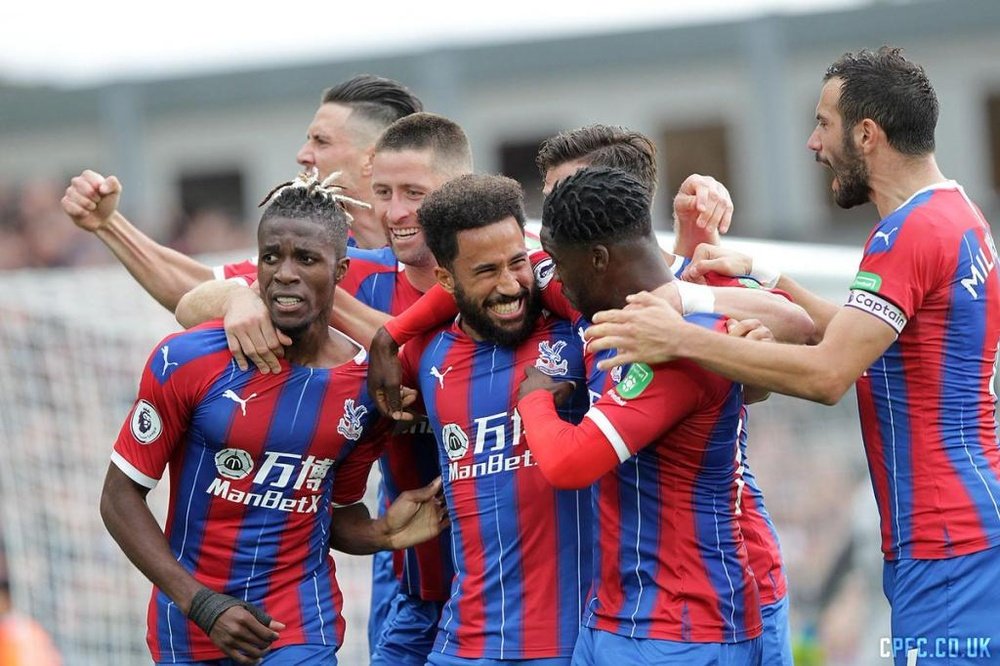 Palace beat Norwich to claim their third win of the season. Twitter/CPFC
