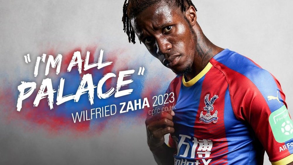 Zaha has renewed. Twitter/CPFC