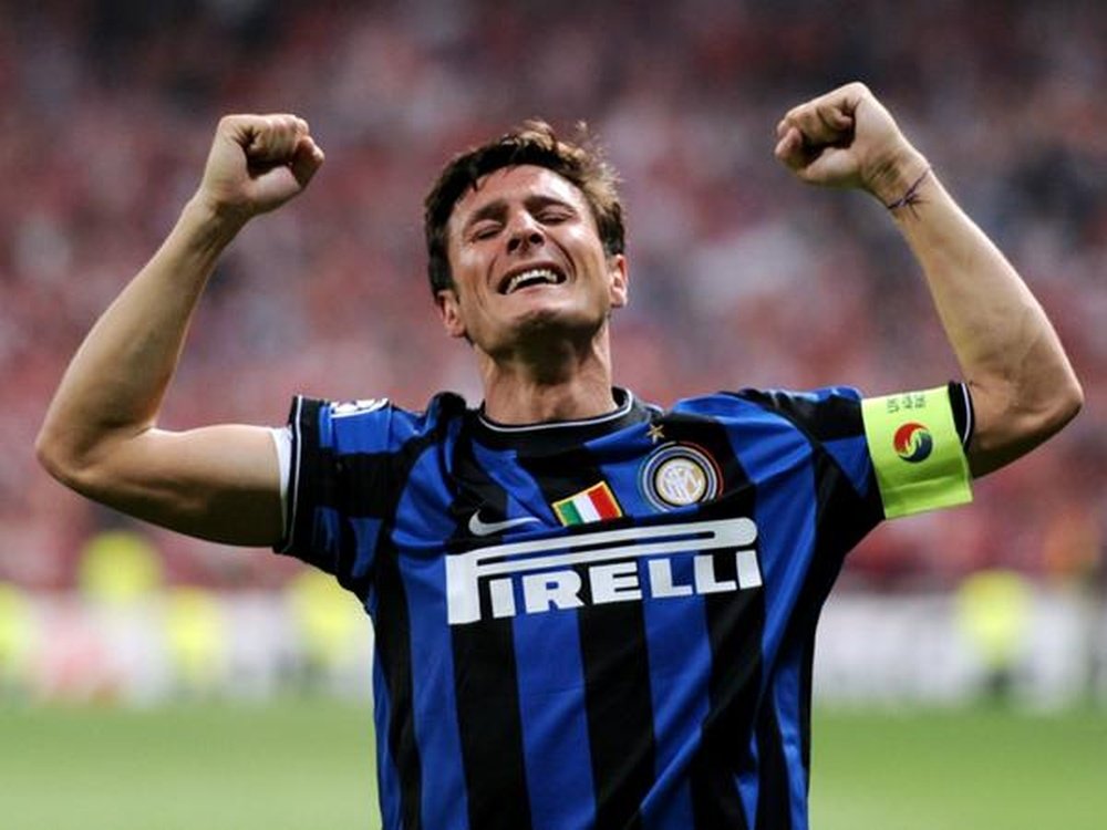 Javier Zanetti, ancien capitaine de l'inter Milan.